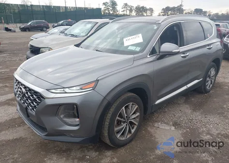 2020 Hyundai Santa Fe Sel z USA, uszkodzony, nr VIN 5NMS3CAD7LH150257